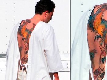 Ben Affleck se tatuó la espalda tras separarse