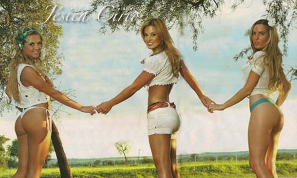 Jesica Cirio y familia