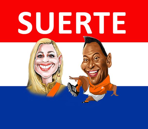 Mirá quiénes le desean #SUERTE a Holanda antes de jugar con Argentina