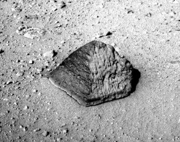 Curiosity encuentra una piedra marciana que se parece a las de la Tierra