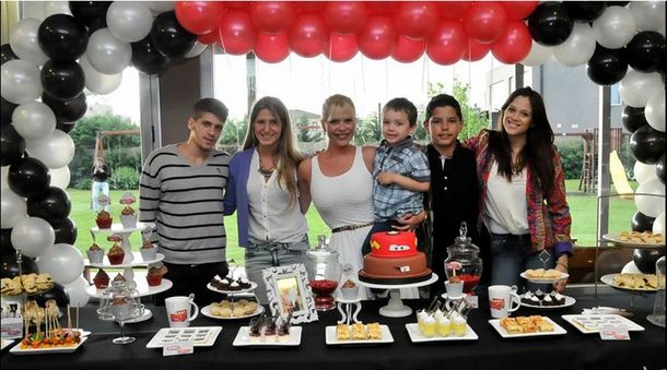 Mirá el video del cumpleaños de Thiago, el hijo de Nazarena Vélez