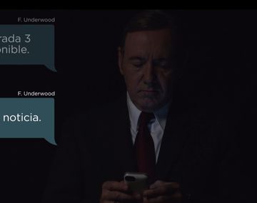 Atención fanáticos: la 3ra temporada de House of Cards ya está online