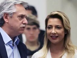 Alberto Fernández y Fabiola Yañez en mejores tiempos.