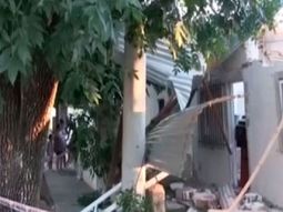 Un jubilado prendió el televisor y explotó su casa
