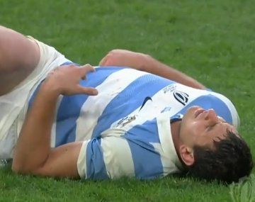 El impresionante tackle de Matías Moroni en Los Pumas vs Gales