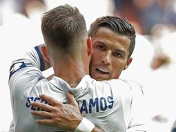 con el regreso de cristiano, el madrid goleo al osasuna con el regreso de cristiano, el madrid goleo al osasuna