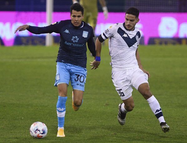 Con la cabeza en la Copa Libertadores, Vélez y Racing empataron sin goles