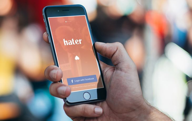 Hater, una app que te encontrará pareja en base a lo que odies