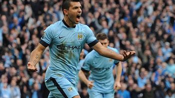 con gol de agüero, el city vencio al united en el clasico con gol de agüero, el city vencio al united en el clasico
