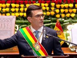 paz pereira cuestiono a evo morales en su asuncion presidencial: ¿donde esta el litio? paz pereira cuestiono a evo morales en su asuncion presidencial: ¿donde esta el litio?