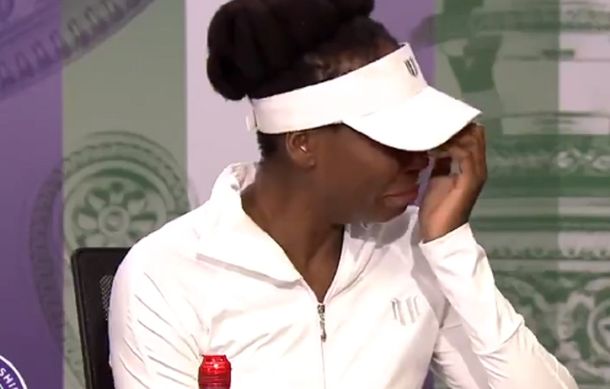 Venus no pudo terminar la conferencia