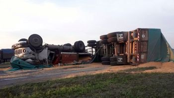 Asi quedaron los camiones Asi quedaron los camiones