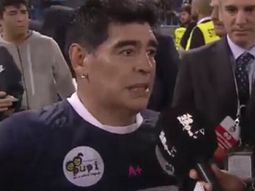 maradona enojado con icardi en el partido de la paz: no tendria que haber jugado maradona enojado con icardi en el partido de la paz: no tendria que haber jugado