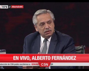 Alberto Fernández en C5N: las mejores frases