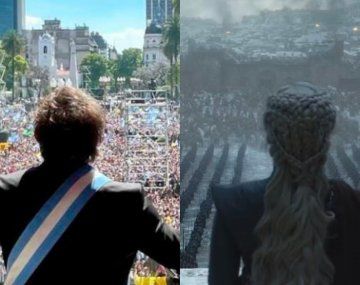 Milei usó una metáfora de un personaje de Game of Thrones que no tuvo el mejor final