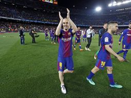 Despedida de Iniesta de Barcelona - Crédito: @FCBarcelona