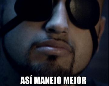 Mirá los memes del choque de Arturo Vidal