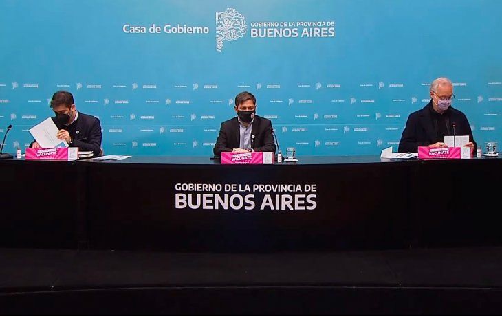 Kicillof: Se retoma la presencialidad cuidada en toda la Provincia