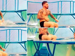 El accidentado ensayo de Fede Bal y Laurita Fernández. El accidentado ensayo de Fede Bal y Laurita Fernández.