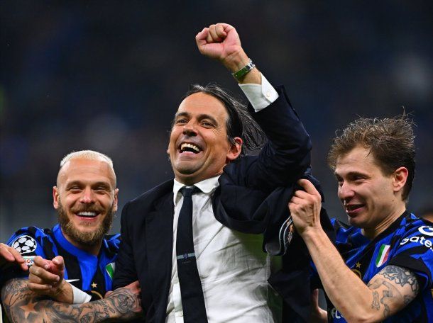 El 11 de Simone Inzaghi para que Inter se mida con PSG en la final de la Champions League