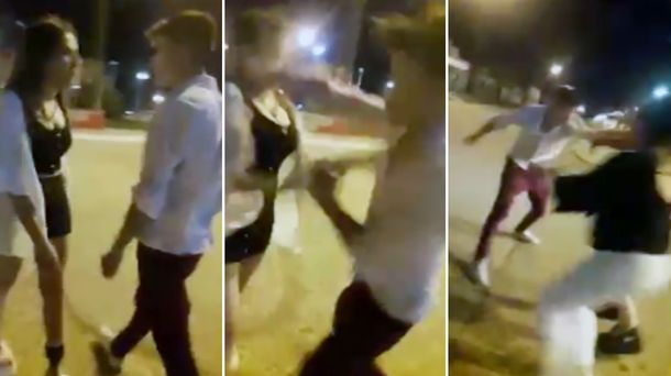 Chaco: golpeó a una joven y quedó todo registrado en un video