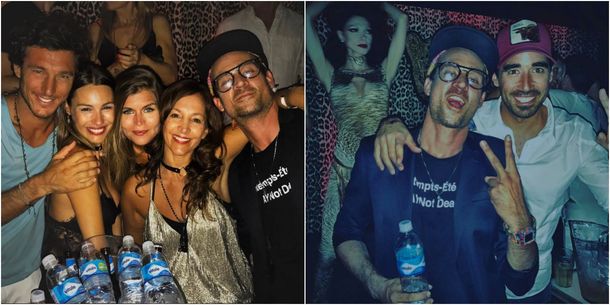 Pampita y sus amigos festejaron en Punta del Este