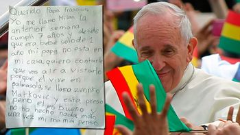 la mama del nene que le escribio al papa: me conmovi con la carta la mama del nene que le escribio al papa: me conmovi con la carta