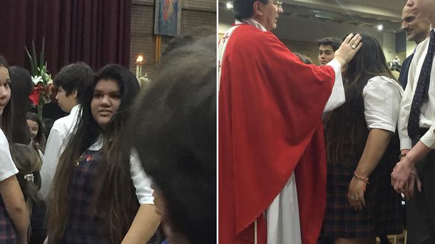 El domingo espiritual de Jorge Rial por la comunión de su hija Morena