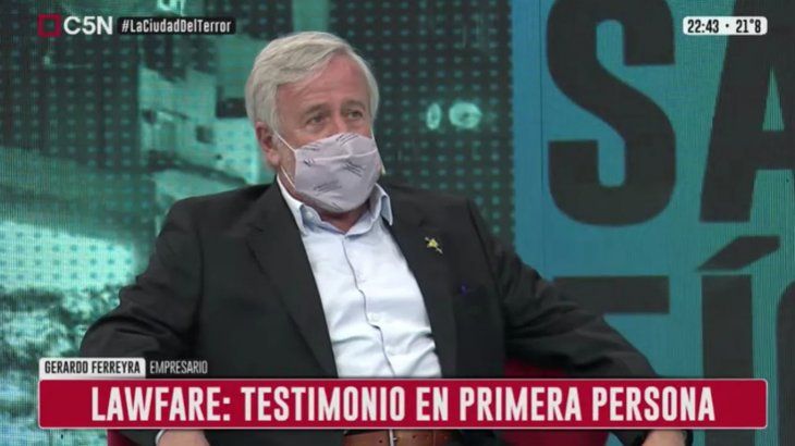 Ferreyra y el lawfare: Nos asfixiaron para sacarnos los activos