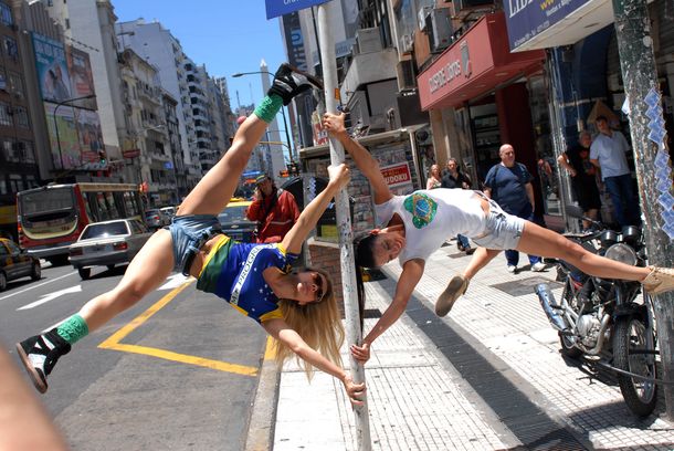 Comenzó un nuevo campeonato de baile del caño