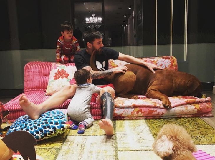 El perro de Leo Messi