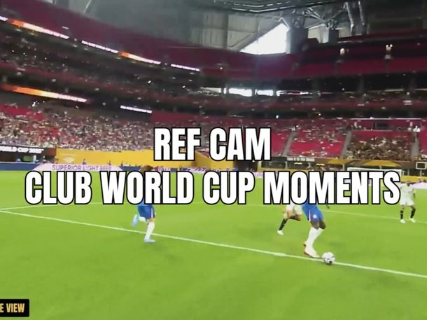 Innovador: la FIFA reveló las mejores imágenes de la Ref Cam del Mundial de Clubes 2025