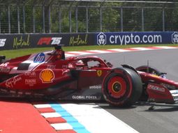 Con el pie izquierdo: el fuerte choque de Leclerc en la FP1 de Canadá