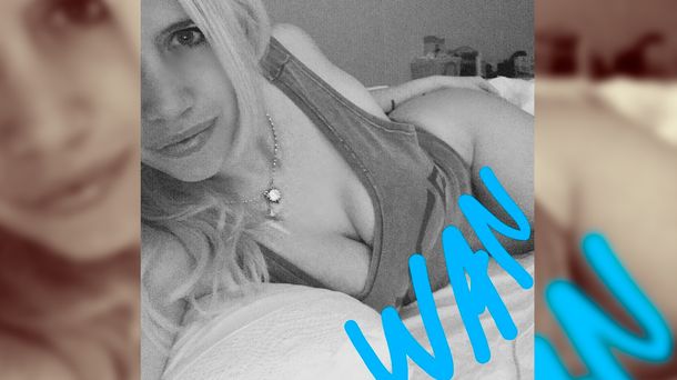 Wanda Nara ratonea desde la cama