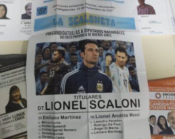 La boleta de la Scaloneta que es viral