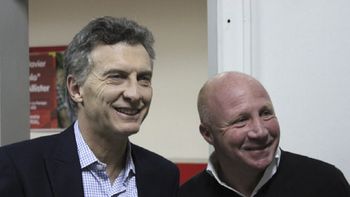 Mauricio Macri y Carlos Mac Allister Mauricio Macri y Carlos Mac Allister