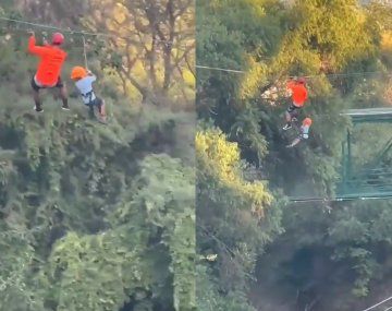 Pasó en México: un nene de 6 años cayó al vacío desde una tirolesa