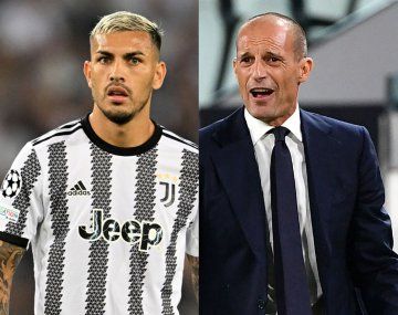 Fuerte discusión de Paredes con el DT de Juventus