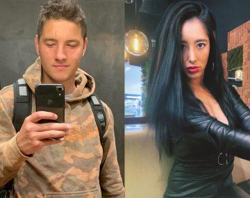 Lukas Bukovaz y una actriz porno, ambos luchadores de MMA