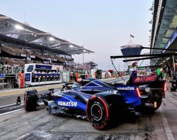 Franco Colapinto terminó último en la FP3 del GP de Abu Dhabi