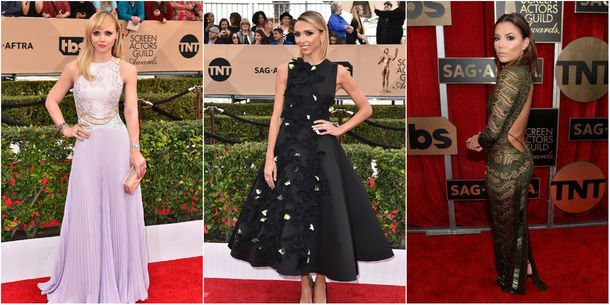 Mirá el look de los famosos en la alfombra roja de los SAG Awards
