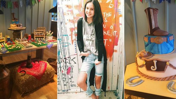 El campestre cumpleaños de Juana Tinelli