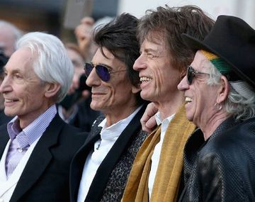Charlie Watts, Roon Wood, Mick Jagger y Keith Richards