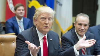 Donald Trump se quejó de su pesada herencia Donald Trump se quejó de su pesada herencia