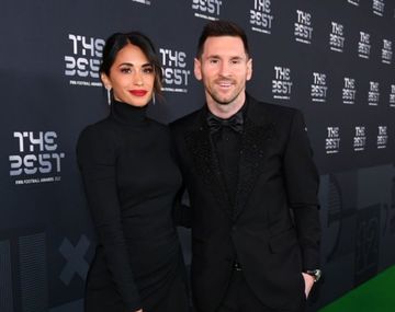 Así fue la llegada de Messi a los premios The Best