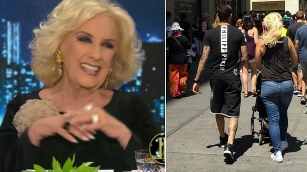 Mirtha se rió de Wanda Nara: De frente, espléndida, pero la colita más o menos