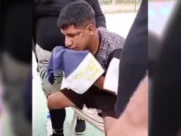 Habló el árbitro agredido en Virrey del Pino: Me tiró una patada en el piso