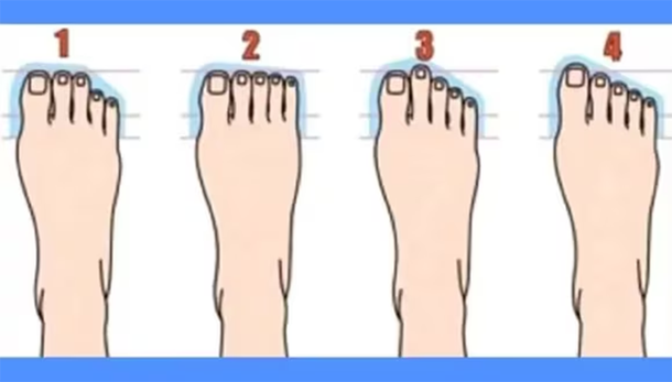 Test viral: la forma de los dedos de tu pie revelará rasgos de tu identidad
