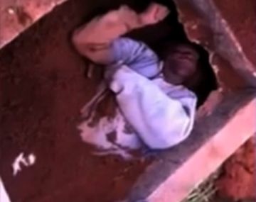 Rescatan en Brasil a un hombre que fue enterrado vivo