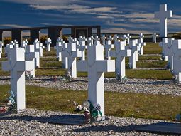 Cementerio de Darwin en las Islas Malvinas